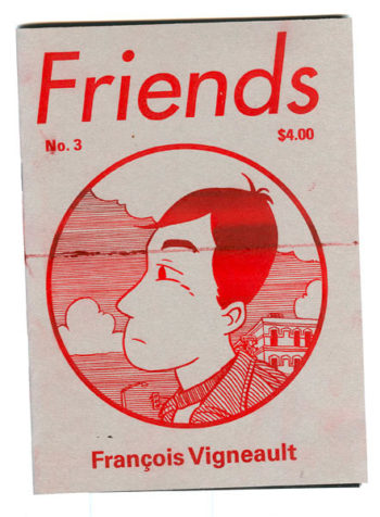 Friends 3 Risograph Cover by François Vigneault