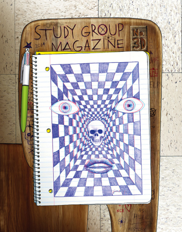Study Group Magazine 3D Cover