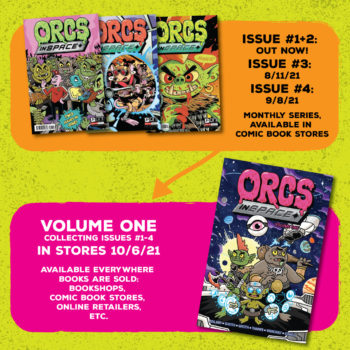 Orcs in Space Volume One collecting issues 1-4